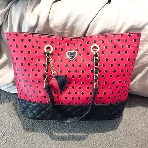 Betsey Johnson Watermelon Tote Purse